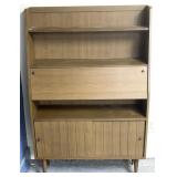 mid-century secretary hutch unit/leg is loose