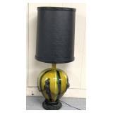 44" vintage mid-century modern Italian ceramic