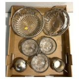 silver accented serviceware