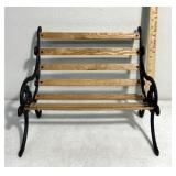 Mini wooden bench