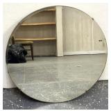 26 inch wide oval mirror