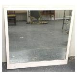 36ï¿½ x 36ï¿½ framed mirror not currently while