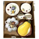 Fruit theme dishware