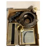 Brass themed decor