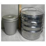 Metal/canisters buckets