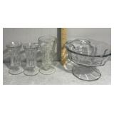 Sunday ice cream glassware