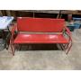 Vintage Red Metal Glider