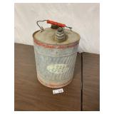 Galvanized Fuel Can