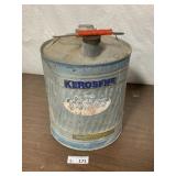 Galvanized Fuel Can