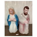 Mary & Joseph Blowmold