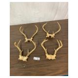 (4) Sets Deer Antlers