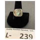 Southwestern Style Ring Silver? Turquoise