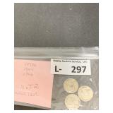 (3) Silver Washington Quarters