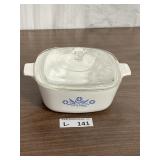 Corning Ware Dish P-1-1/2-B w/Lid (chip in lid)