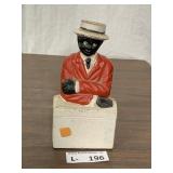 Black Americana Cast Iron Coin Bank