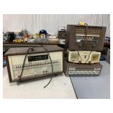 (4) Vintage Radios (untested)