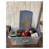 Tote of Hats (hats have been in long term storage)