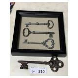 Skeleton Key Decor