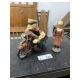 Cast Iron Popeye & Olive Oyl