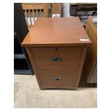 Whalen 2 Drawer Wood File Cabinet