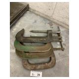 (4) C-Clamps