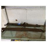 (2) Vintage Metal Single Trees