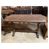 Vintage Wooden Console Table