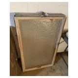 (3) Vintage Windows Privacy Glass