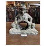 Vintage Metal Will Rogers Clock Case