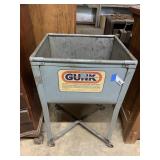 Vintage Metal Gunk Minitank Parts Cleaner