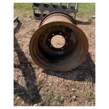 Large Tire Rim Fire Pit