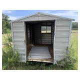 Metal Shed approx 98 x 122