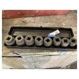 Pittsburgh Impact Socket Set 1" - 1-1/2"