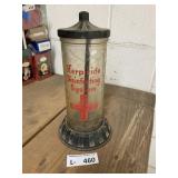 Vintage Herpicide Disinfecting System Jar