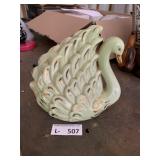 Vintage TV Lamp Swan