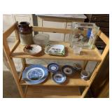 MIsc Dishes & Decor on Shelf (only)