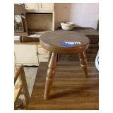 Wood Milking Stool