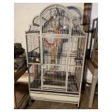 Large Bird Cage approx 40 x 32 x 75