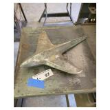 Vintage 1950s Airplane Style Hood Ornament