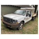 2003 Ford F350 Crew Cap Dump Bed Truck