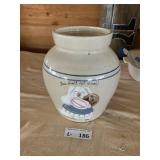 Marshall Pottery Small Double Blue Line Crock