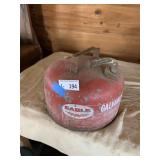 Galvanied Gas Can