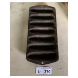 Cast Iron Corn Bread Cob Stick Pan