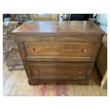 Two Drawer Chest Drawer File Cabinet