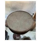 Antique Metal Wood Drum
