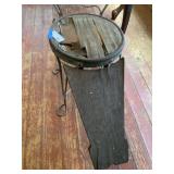 Antique Shoe Shine Stool