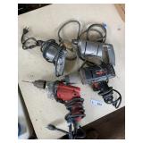 (4) Electric Drills