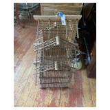 Antique Wood Bird Cage