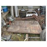 Industrail Rail Flat Cart