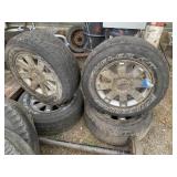 Set of 4 Lincoln Rims & Tires